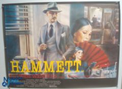 Original Movie/Film Poster – 1982 Hammett 40x30" approx. kept rolled, creases apparent, 3 vertical