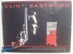 Original Movie/Film Poster – 1989 Dirty Harry in the Dead Pool 40x30" approx. kept rolled, creases