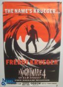 Original Movie/Film Poster – 1988 Horror Nightmare on Elm Street 4 40x30" approx. & 30x20" Example