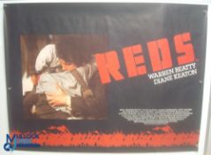 Original Movie/Film Poster – 1981 Reds Warren Beatty 40x30" approx. kept rolled, creases apparent,