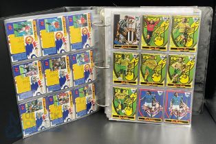 Selection of Merlin Football Cards in a Ultra PRO Collectors Album to include Premier Gold 1996/