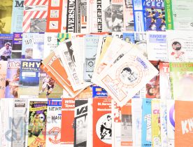 Collection of Manchester Utd away friendly match programmes to include 1975/76 York City,