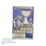 1952/53 Rangers v Kilmarnock Scottish League Cup s/f at Hampden 4 October 1952; good. (1)