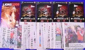 2009 British and I Lions to S Africa Rugby Programmes (4): Two programmes for the 3rd test of the