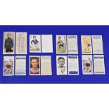 Album of Football Cards to include 1923 British Team of Footballers (D. C. Thomson) full set of 11/