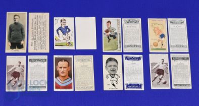 Album of Football Cards to include 1923 British Team of Footballers (D. C. Thomson) full set of 11/