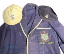 Eton College Rugby Football Blazer Blue with crest to pocket and 2 Caps 1 blue - 1 white (3)