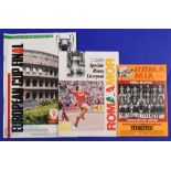 1984 European Cup final Liverpool v Roma, Roma Mia 112 page issue, Official UEFA souvenir programme,