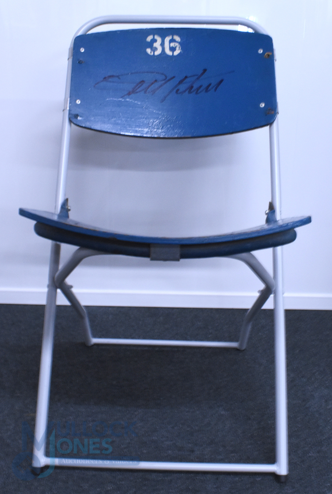 Wembley End of an Era Original 1966 Wembley seat signed by Geoff Hurst - Number 36, comes with