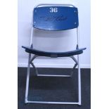 Wembley End of an Era Original 1966 Wembley seat signed by Geoff Hurst - Number 36, comes with