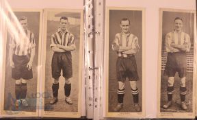 Selection of trade cards to include 1938 Topical Times b&w large player portraits (25) including