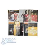 2002-2013 Wolves Wolverhampton Wanderers Sportsman Dinners: end of season and similar menu cards,