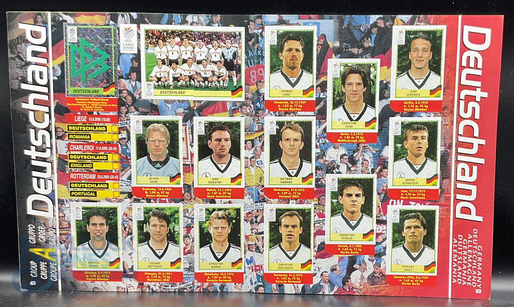 Panini UEFA Euro 2000 European Championship Sticker Album complete (Scores have not been filled in) - Image 4 of 5