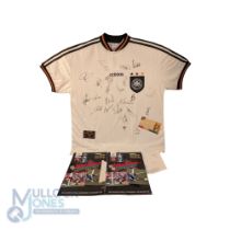 1996 Geramy Euro Final Multi Signed Football Shirt, 20 signatures of the Germany team on an official