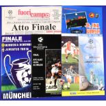 Champions League Cup finals 1994 AC Milan v Barcelona, 1995 Ajax v AC Milan, 1996 Ajax v Juventus