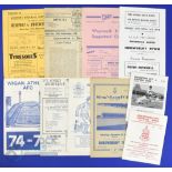 Shrewsbury Town away match programmes v non-league sides 1951/52 Leytonstone (FAC), 1956/57 Weymouth