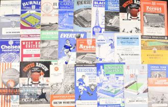 1961/62 Bolton Wanderers complete season away programmes (21) plus Manchester Utd (FAC),
