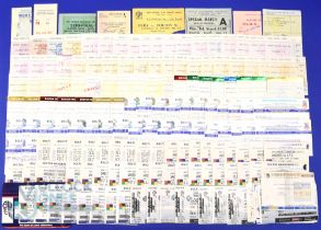 Collection of Bolton Wanderers Tickets to include 1956/57 Wolves (away), 1964/65 Preston NE (FAC