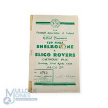 Pre-War 1938/1939 FA of Ireland Cup Final Shelbourne v Sligo Rovers at Dalymount Park Dublin 23