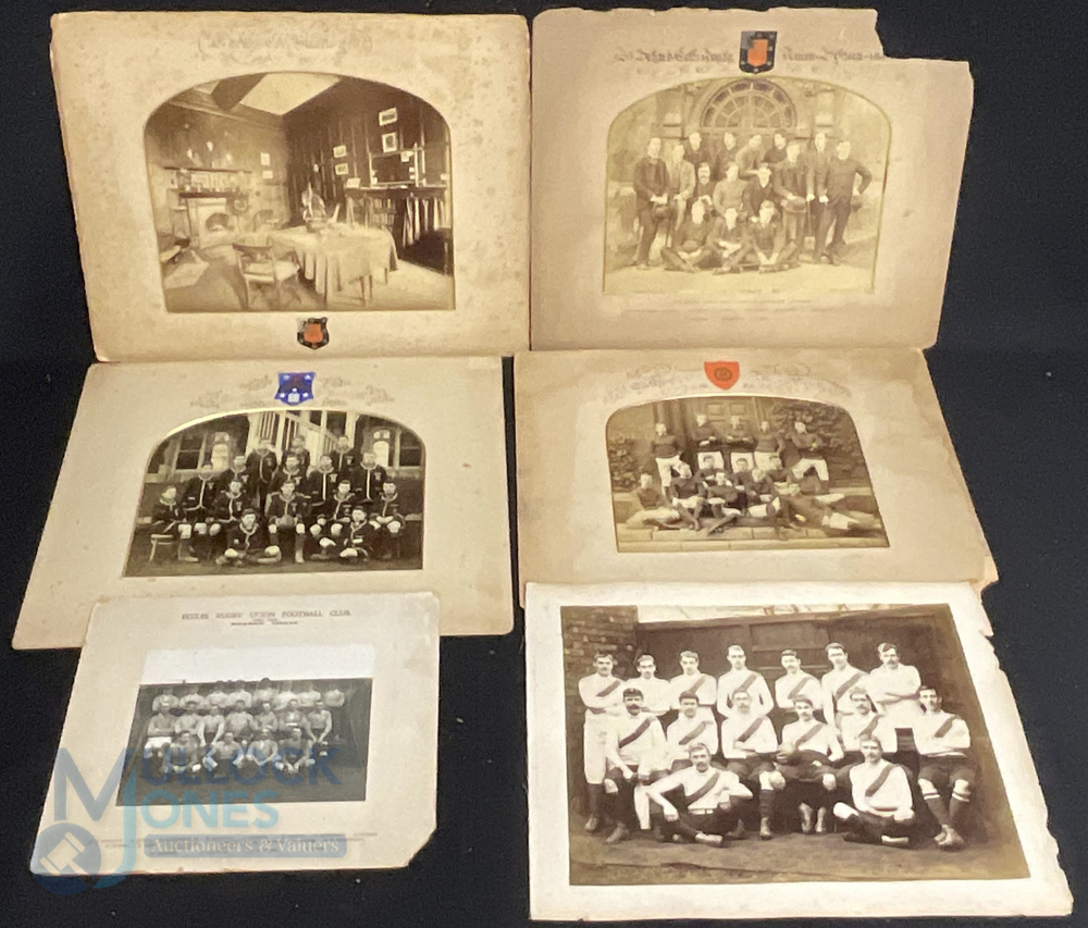 Selection of Rugby Football Club team photographs to include Eccles 1913-14, Victorian Lens - Image 2 of 2