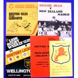 1977 British and I Lions Rugby Programmes (5): v Buller-West Coast (a little foxing), Wellington,