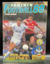 Panini Football Soccer Stars 1988 Sticker Album complete (Inside back cover has had the numbers