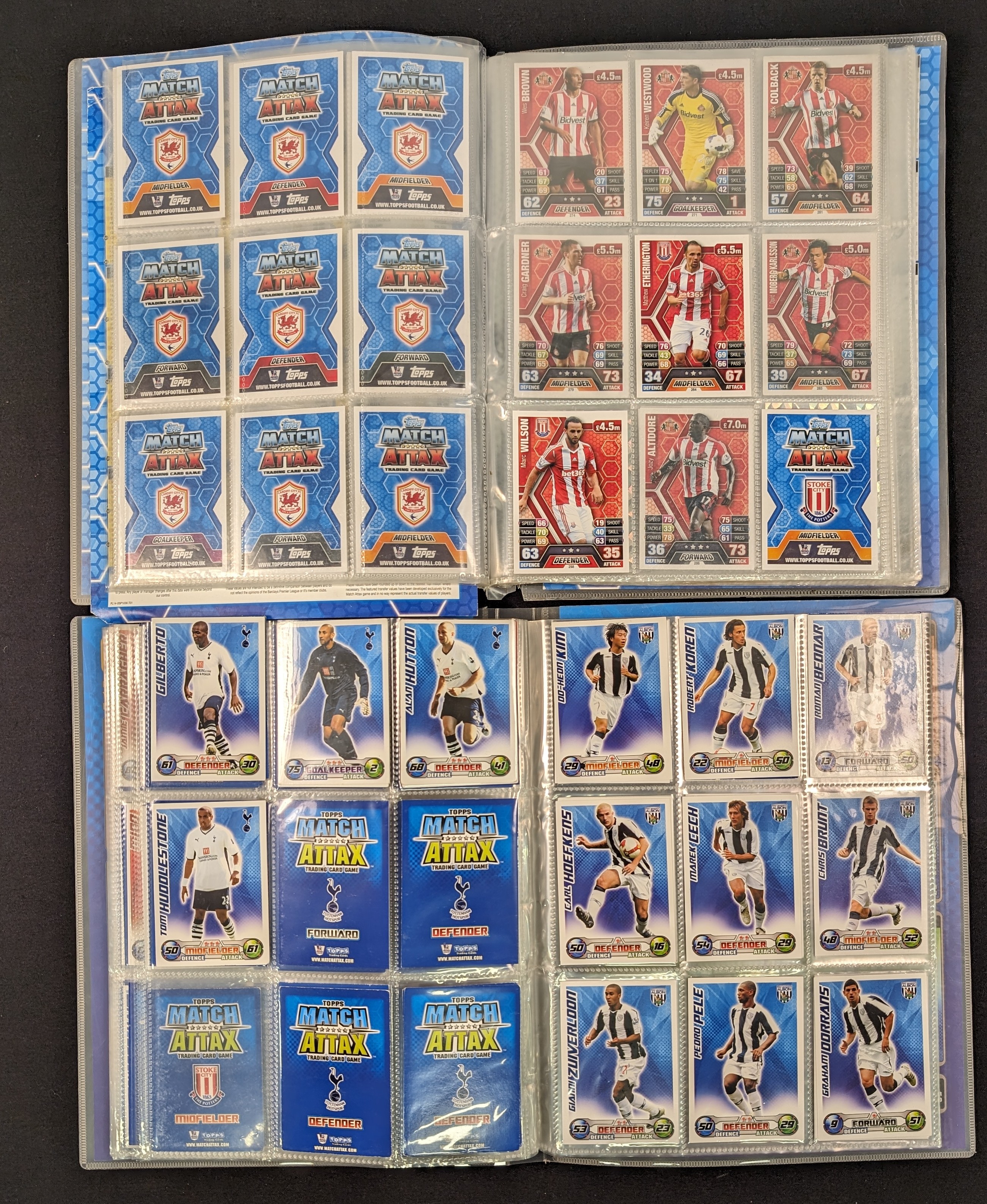 Collection of football memorabilia to include Topps Match Attax trading cards 2008/09 185 cards in - Image 2 of 14