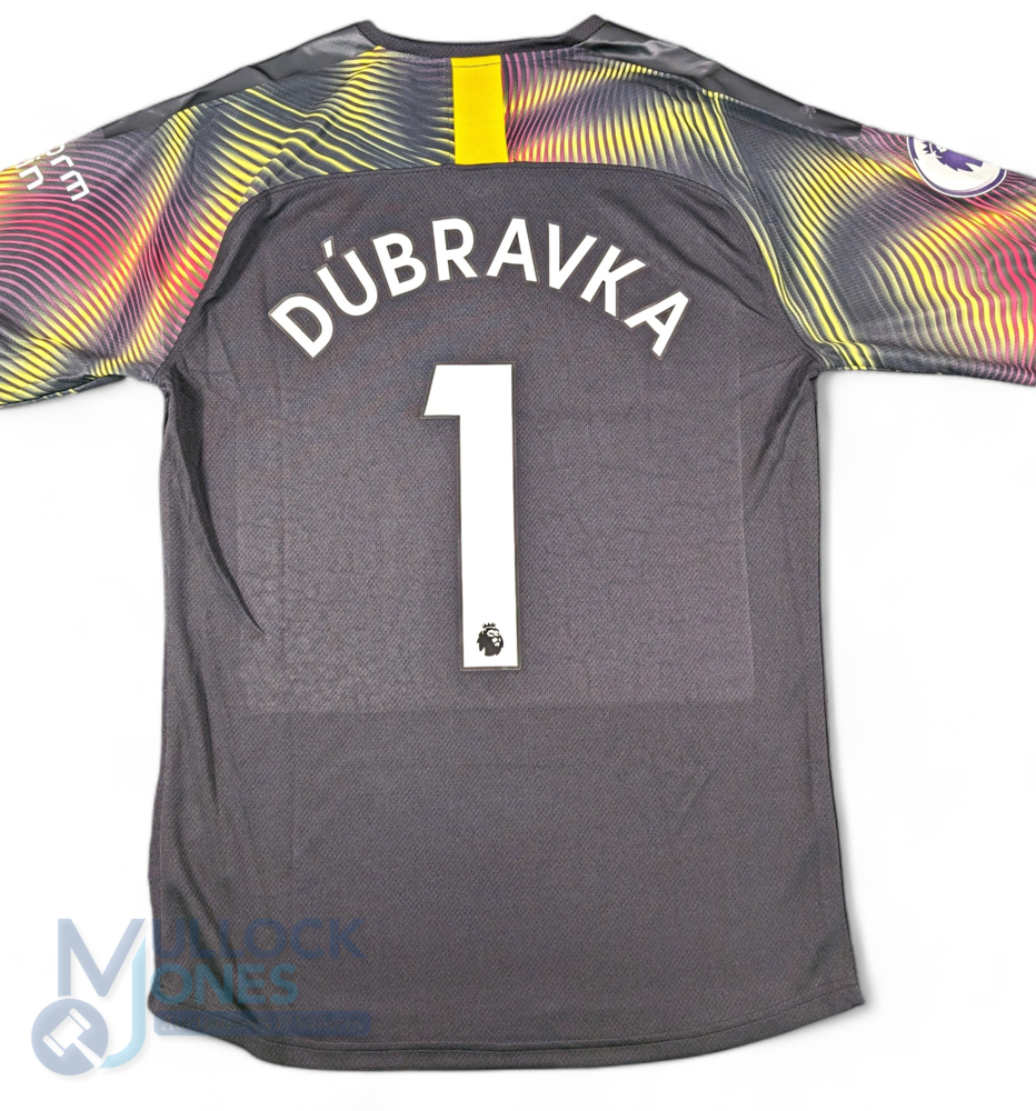 2019/20 Martin Dubravka No 1 Newcastle United match worn goalkeeper football shirt v Tottenham - Bild 2 aus 2
