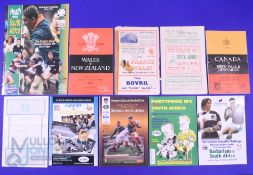 1950-2000 Tourists in Wales Rugby Programmes (10): Wales v NZ 1953 (last home win, first Wales mag-