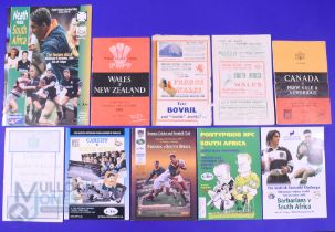 1950-2000 Tourists in Wales Rugby Programmes (10): Wales v NZ 1953 (last home win, first Wales mag-