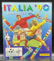 Panini FIFA World Cup Soccer Stars Italia 1990 Sticker Album complete (Scores have been filled in)
