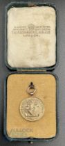 9ct Gold Football Association Amateur Runner up Medal for 1927. Match was between Leyton 3 v Barking