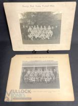 Rosslyn Park Rugby Football Club team photographs for seasons 1908-1909 and 1931-1932 both having