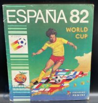Panini FIFA World Cup Soccer Stars Espana 1982 Sticker Album complete (scores have been filled in)