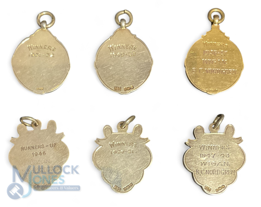 Brian Nordgren Wigan Rugby League medals, Six Medals comprising: 2 Challenge Cup Winner`s Medals and - Image 4 of 4