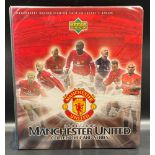 2003 Upper Deck Manchester Utd Collectors Cards Mini Playmakers & Soccer sets in original binder
