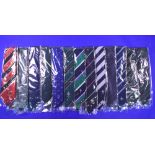 Mostly Irish Interest Rugby Neckties (13): Lovely selection, many unopened, to inc official Irish
