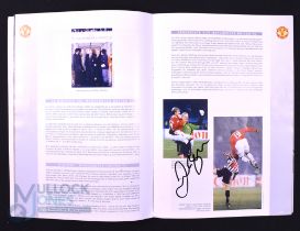 1999 Autographed UEFA Champions League Cup Final official match programme, Manchester Utd v Bayern