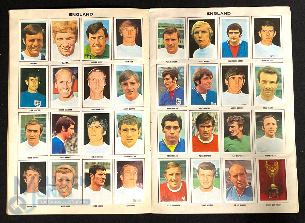 Panini / F K S Publishers World Cup Soccer Stars Mexico 1970 Sticker Album complete (some scores - Image 2 of 2