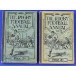 1932-3 and 1935-6 Rugby Football Annuals (2): Two non-consecutive issues from the 1930s of this so-