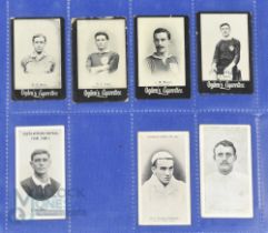 Scarce 1900s Rugby Cigarette Cards (7): Taddy, Carolin (SA) 1907; Ogden's, Kerr, Irwin, Magee and