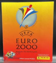 Panini UEFA Euro 2000 European Championship Sticker Album complete (Scores have not been filled in)