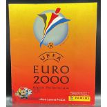 Panini UEFA Euro 2000 European Championship Sticker Album complete (Scores have not been filled in)
