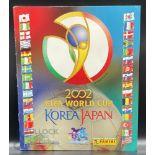 Panini FIFA World Cup Soccer Stars Korea Japan 2002 Sticker Album complete (Scores not filled in)