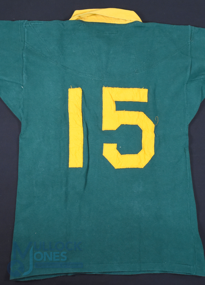 Rare: South Africa Legend Lionel Wilson's Boks Jersey & Socks, 1962: The lovely Springbok jersey - Bild 3 aus 3