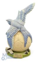 The Bluebird Sculpture by J E Westlake for Sportsculpt Cardiff City Centenary 1899-1999 - 25cm