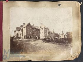 Laurence Sheriff School Rugby Warwickshire photograph album containing 36 photo size 11 x 8cm of