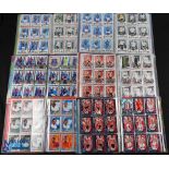 Topps Match Attax Football Cards Albums, mainly complete base sets only, to include complete base