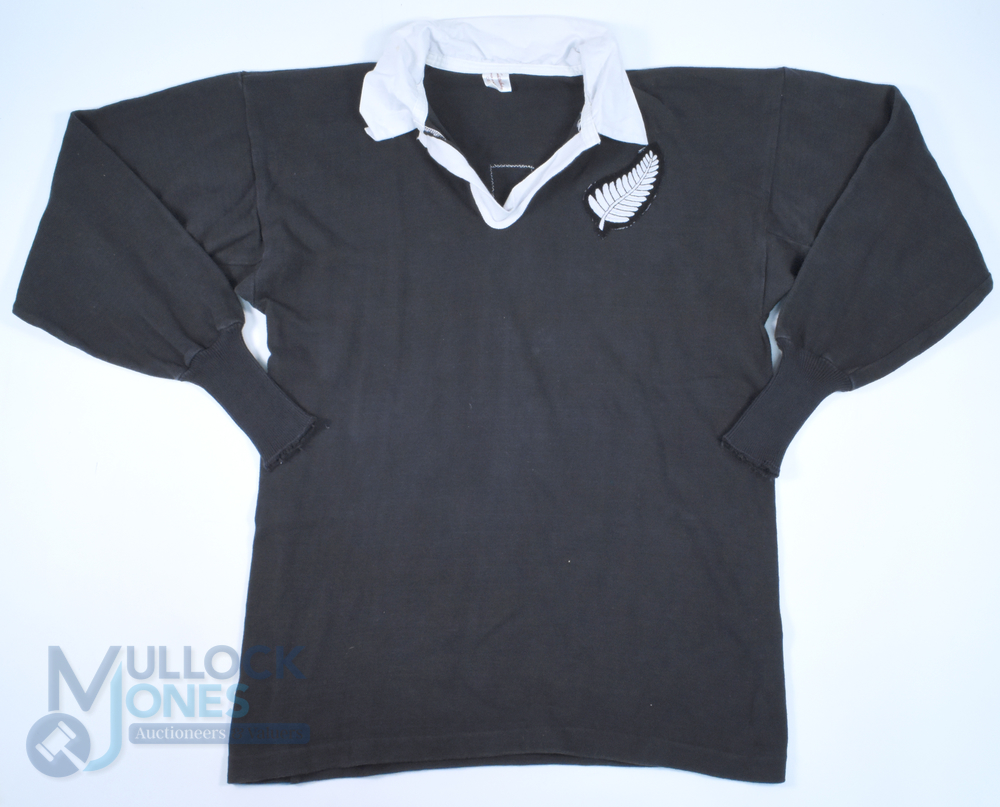 Rare: New Zealand Legend Don Clarke's All Black Jersey & Socks, 1964: What a chance to obtain the - Image 2 of 4