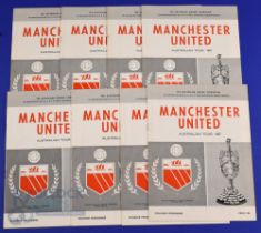 Collection of Manchester Utd home match programmes 1985/86 (28), 1986/87 (28), 1987/88 (25), 1988/89